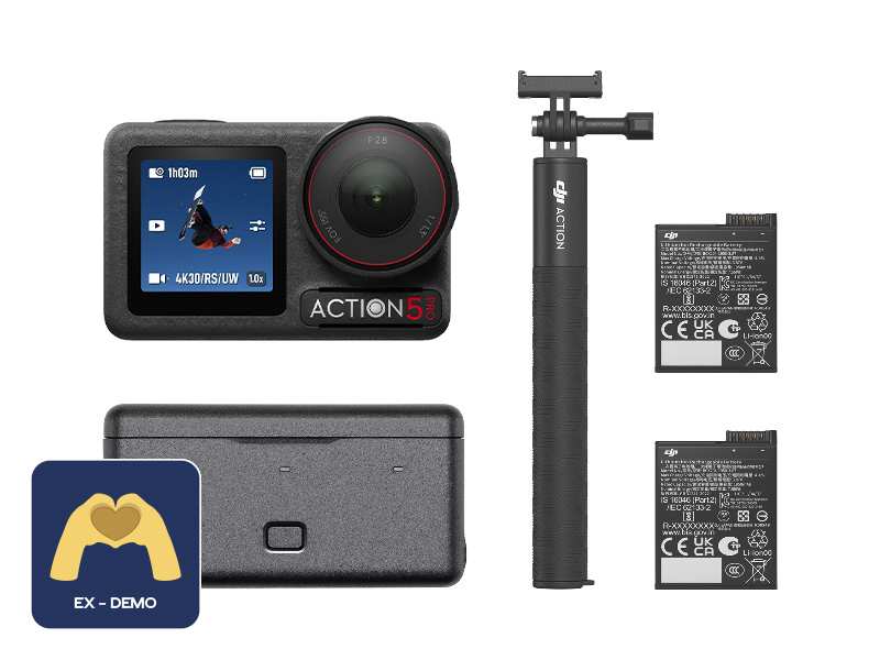 Ex-Demo Osmo Action 5 Pro Adventure Combo